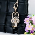 thumbnail image 4 of Owl Keychains, Cute Owl Shape Key Chain Crystal Rhinestone Animal Key Ring for Bag Wallet Purse Handbags Cars Key, 4 of 8