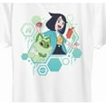thumbnail image 3 of Pokémon - New Horizons - Liko And Sprigatito - Ladies Short Sleeve Graphic T-Shirt, 3 of 5