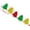 2#Green, variant on Christmas Glitter Stickers Roll, 500Pcs/Roll, Self-Adhesive Sparkly Xmas Sealing Stickers, Shiny Decorative Label Roll, Christmas Adhesive Sealing Sticker, Xmas Gift Decor Sticker for Gift Wrapping