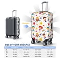 thumbnail image 6 of Balery Luggage Cover Childrens Party Print Suitcase Covers for Luggage Elastic Washable Suitcase Protector Fits 18-32 Inch Luggage-Small, 6 of 9