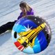 thumbnail image 4 of Tubo de nieve inflable de PVC de alta resistencia al aplastamiento para trineo al aire libre para niños Cohete redondo de 120 cm, 4 of 9