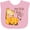 AD-Pink, variant on Inktastic My Yaya Loves Me Boys or Girls Baby Bib
