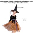 thumbnail image 5 of CNKOO Halloween yellow witch is dressed in cosplay., 5 of 5