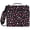 Pink and White Polka Dots, variant on Zipper Binder with Shoulder Strap 2 inch 3 Ring Waterproof File Folder Organizer Bag 500 Sheet Watercolor Airplane Pattern