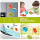 thumbnail image 4 of Juguetes de baño para bebé, 3 piezas de juguetes con ventosa, juguetes sensoriales para niños pequeños, juguetes de aprendizaje para niños, juguetes con sonajero para niños, 4 of 5