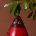 thumbnail image 2 of Artisan Variety Cardinal Shaped Birdhouse Natural Gourds Wild Bird Hanging Birdhouse, 2 of 4