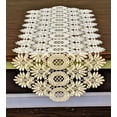 thumbnail image 3 of Doily Boutique Table Runner in Ivory Victorian Lace Size 60 x 16 inches Handmade, 3 of 4