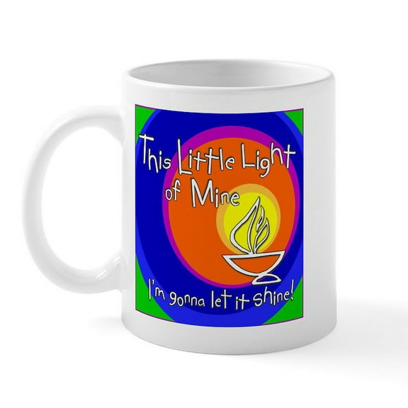CafePress - This Little Light Of Mine Mug - 11 oz Ceramic Mug - Novelty Coffee Tea Cup