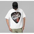 thumbnail image 2 of Judas Priest - British Steel Jumbo Print Unisex T-Shirt - White - Small, 2 of 6