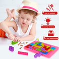 thumbnail image 2 of 3 4 5 6 Year Old Girl Gifts, Girls Toys Age 3-7 IQ Puzzle Travel Games for Kids Toddler Learning Toys for 3+ Year Old Sensory Toys for Autism Adults Pop It Game for 4-5-6-7-8-9 Year Old Girl Presents, 2 of 7