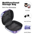 thumbnail image 4 of Sanitary Napkin Storage Bag for Girls Women, Portable First Period Pads Bag Tampons Holder Girls Travel Makeup Bag, Large Capacity Purple Lilac Butterflies, 4 of 6