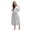Gray, variant on Plus Size Robe for Women Fuzzy Loungewear Oversized Hooded Women's Robes Bath Womens Bathrobe Grey