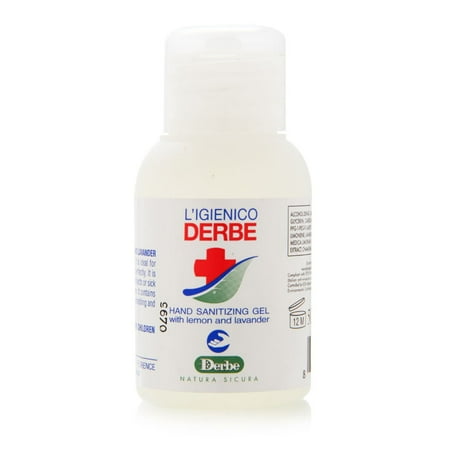 Derbe Hand Sanitizing Gel with Lemon and Lavender 50ml/1.7oz