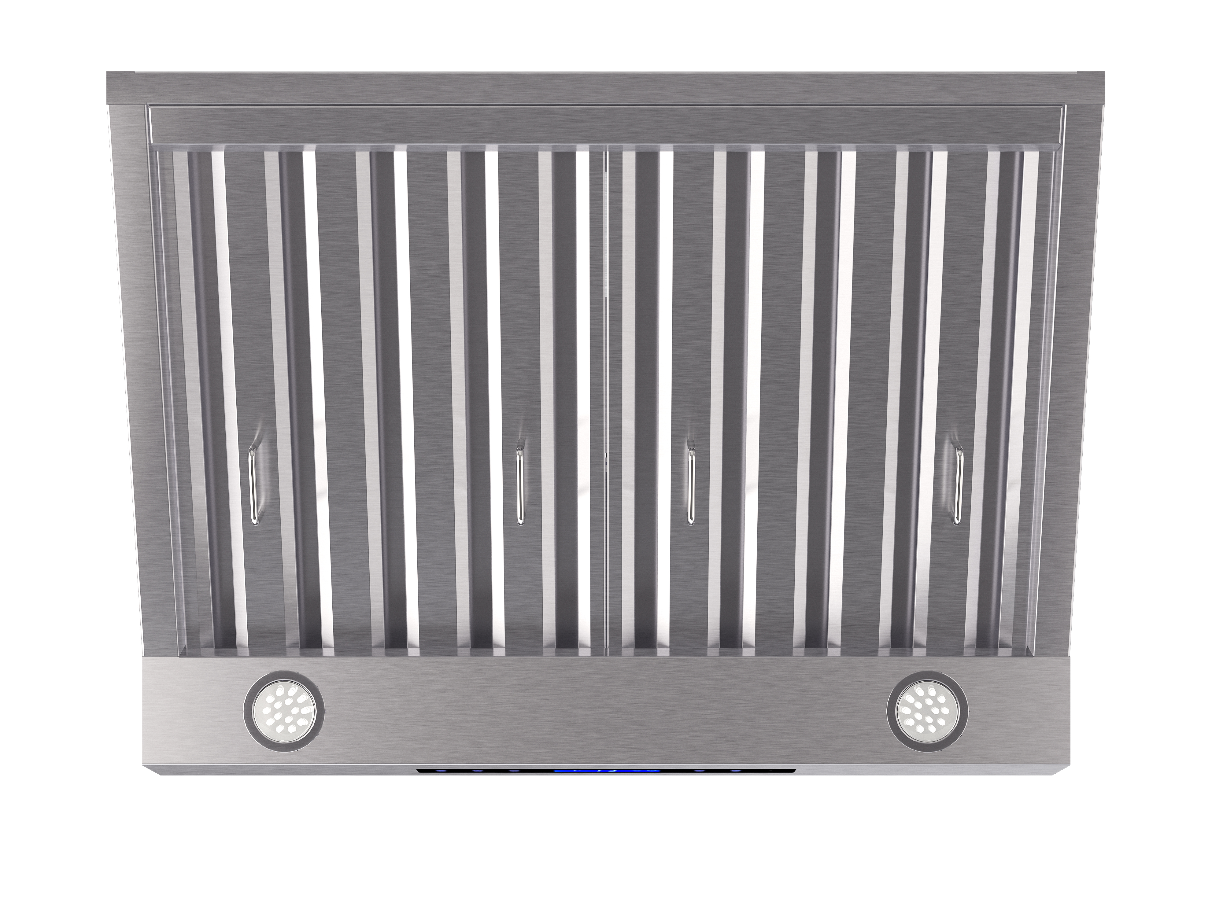Forno Palazzo 30-Inch Wall Mounted Range Hood, Stainless Steel, Heavy Duty Baffle Filters, Remote Control