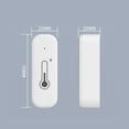 thumbnail image 2 of 3 Pack WiFi Temperature Humidity Sensor APP Smart Control Mobile Phone Reminder Sharing Device APP Smart Control Mobile Phone Reminder Sharing Device Smart Temperature and Humidity Monitor, 2 of 7