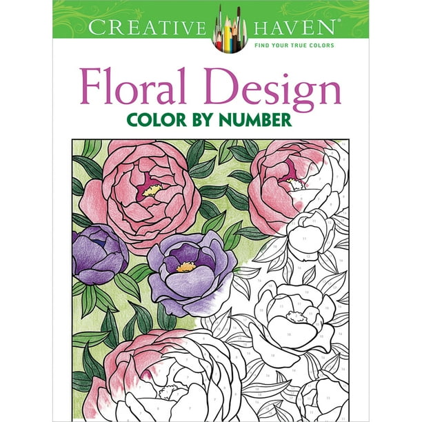 Dover Publications-Creative Haven, Design Floral