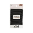 thumbnail image 4 of Scunci No Damage Nylon Ponytail Hair Ties, Black, 24 Count, 4 of 17