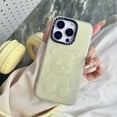 thumbnail image 4 of For iPhone 16 Case, 3D Bear with Transparent Gradient Phone Case, Stylish and Cute Protective Cover with Precise Cutouts, Shockproof for Daily Safety, White/Pink/Blue/Green, 4 of 10
