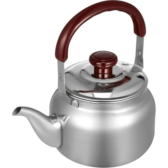 ABCISI Whistling Stovetop Tea Kettle Stainless Steel Tea Pot Hot Water Pot Coffee Kettle for Stove Top 1000ml