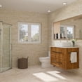 thumbnail image 6 of 21"×14"×5.5" White Ceramic Rectangular Countertop Bathroom Sink, 6 of 8