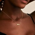 thumbnail image 3 of Turandoss Heart Initial Necklace for Women 14K Gold Plated Dainty 2 Letters A-Z with Heart Personalized Love Pendant Birthday Gifts for Women Her Mom Teen Stuff Jewelry, 3 of 8