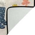 thumbnail image 5 of SKYSONIC 36x24in Cute Boots Fall Area Rug, Autumn Lovely Flower Non-Slip Floor Carpet for Indoor Living Dining Room Bedroom, 5 of 7