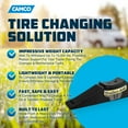 thumbnail image 3 of Eaz Lift Trailer Tire Change Ramp 24 Trailer Aid PLUS; 5-1/2 Inch Lift Height; 15 000 Pound Weight Rating; Black; Light-Weight Polymer; Single; Retail Box, 3 of 10