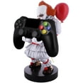 thumbnail image 3 of Exquisite Gaming: Warner Bros: Pennywise - Original Mobile Phone & Gaming Controller Holder, Device Stand, Cable Guys, IT Licensed Figure, 3 of 5