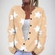 thumbnail image 1 of Sudadera de manga larga con capucha y bolsillos para mujer, estilo casual, con estampado de moda, de poliéster, 1 of 5