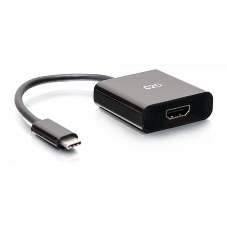 UPC: 0757120544593 | C2g Usb C To 4k Hdmi Adapter – Video Adapter – Adapter – Usb-c Male To Hdmi Female – Black – 4k Support