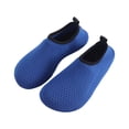 thumbnail image 2 of LTTVQM Kids Water Shoes Anti-Skid Quick Dry Barefoot Aqua Socks Breathable Lightweight Sports Shoes for Outdoor Athletic Royal Blue 6-7 Toddler, 2 of 4