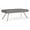 Castillo Metal, variant on Willow Lounge Lobby Reception Waiting 2 Seat Bench / Silver Steel / Black