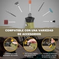 thumbnail image 3 of Mini Taladro Mototool 135W, Herramienta Rotativa Profesional de 5 Velocidad Variable Máxima 35000RPM con 82 Accesorios Para Pulir, Tallar, Perforar, Moler, 3 of 4