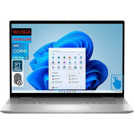 Dell Inspiron 7630 Home/Business 2-in-1 Laptop (Intel i5-1335U 10-Core, 8GB LPDDR5 4800MHz RAM, 1TB PCIe SSD, Intel Iris Xe, 16.0in 60 Hz Touch Wide UXGA (1920x1200), Fingerprint, Win 11 Home)