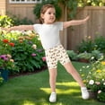 thumbnail image 6 of joogoo Puppy Cherry Bow Girls Lined Shorts Bike Dance Bottoms 5T, 6 of 7