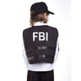 thumbnail image 2 of Disfraz de agente federal del FBI para niños, tallas M 8-10, 2 of 3