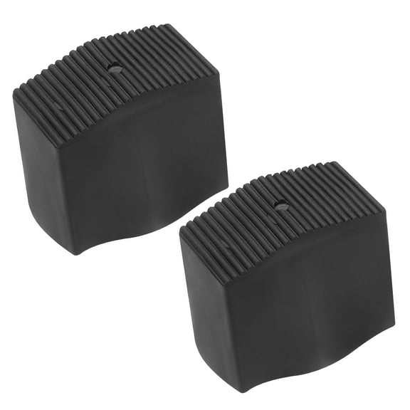 Uxcell Ladder Feet Mat, Step Ladder Foot Mat Non-Slip Rubber Thick Ladder Accessories Replacement, Black, 2Pack