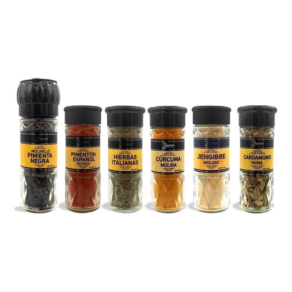 Pontino 6 Pack De Especias Y Condimentos