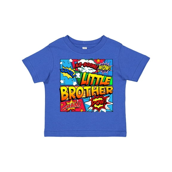 Inktastic Little Brother Comic Book Boys Toddler T-Shirt