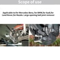 thumbnail image 4 of Separador De Rótula Fácil De Operar Herramienta De Extracción De Brazo Automotriz Herramienta De Barra De Acoplamiento Compatible Con Benz Compatible Con Bmw Compatible Con Audi Moyic VI005261-00, 4 of 7