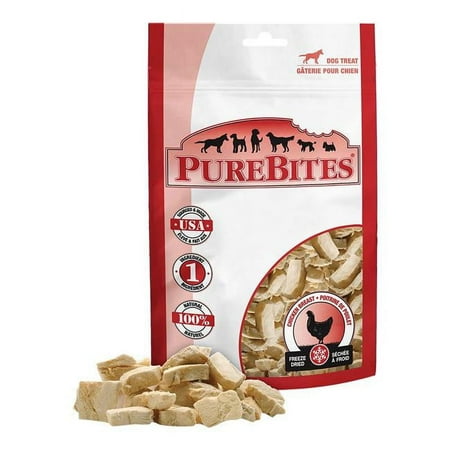 UPC: 0878968002547 | Pure Treats 789113 Bites Chicken Breast Dog Treat – 28 oz