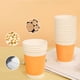 thumbnail image 5 of 100 vasos de papel desechables de alta capacidad con revestimiento de PE para agua caliente de 245 ml, 5 of 10