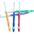 thumbnail image 4 of 2 Pcs Brosses à Dents Tuftées Rouges et Jaunes pour Bout de Brosse et Interstice, Brosse à Dents Tuftée Simple, Brosse à Dents Interdentaire Souple et Compacte pour Brosses à Dents Orthodontiques et Manuelles, 4 of 5