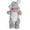 a-Grey495149, variant on FINALGANG Baby Boys Girls Jumpsuit Winter Cute Bunny Shaped Romper Long Sleeve Zipper Hooded Plush Bodysuit For Casual Daily Wear Stylish Onesie