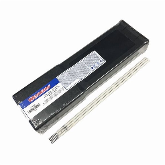 Westward 14" Stick Electrode 5/32" Dia., AWS E6011, 10 lb. 24D925