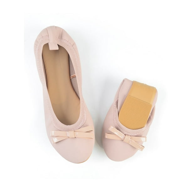 Pink ballet flat shoes sale