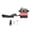 Red, variant on BOKYAN 9KG RC Digital Micro Servo with Arm, IP66 Waterproof Metal Gear Steering Replacement Parts for 1/18 SCX10 III TRX-4 TRX-6 Crawler, Black, 5.12 x 3.54 x 0.79 inches / 13 x 9 x 2 cm
