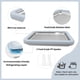 thumbnail image 4 of Máquina Instantánea para Helados Climafusion con 2 Espátulas Azul Claro, 4 of 8