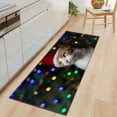 thumbnail image 2 of Xmas Non-Slip Carpet Long Strip Flannel Floor Mats Home Living Room Kitchen Sofa Carpet Door Mat, 2 of 6