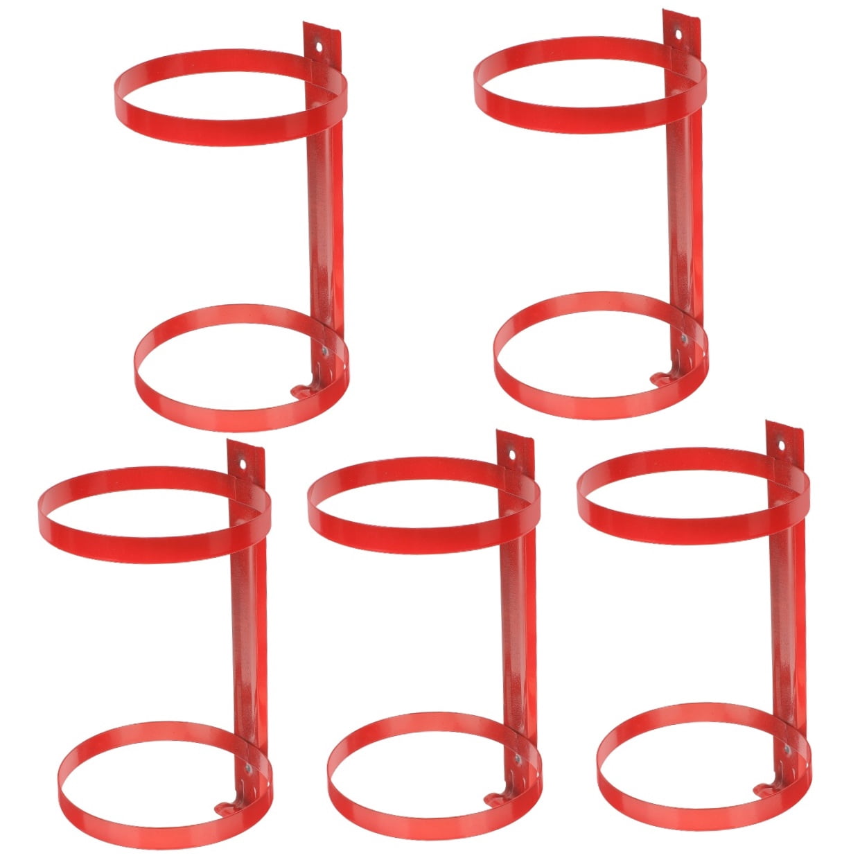 5pcs Fire Extinguisher Bracket Mounting Fire Extinguishers Rack Fire Extinguisher Wall Hook